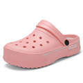 Summer Couple Breathable Non-Slip Beach Sandals and Slippers Hole EVA Garden Girls Shoes Clogs